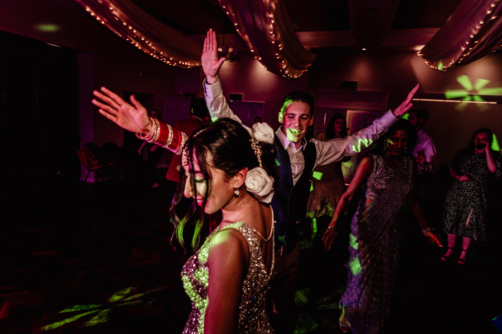 bangra dancing wedding