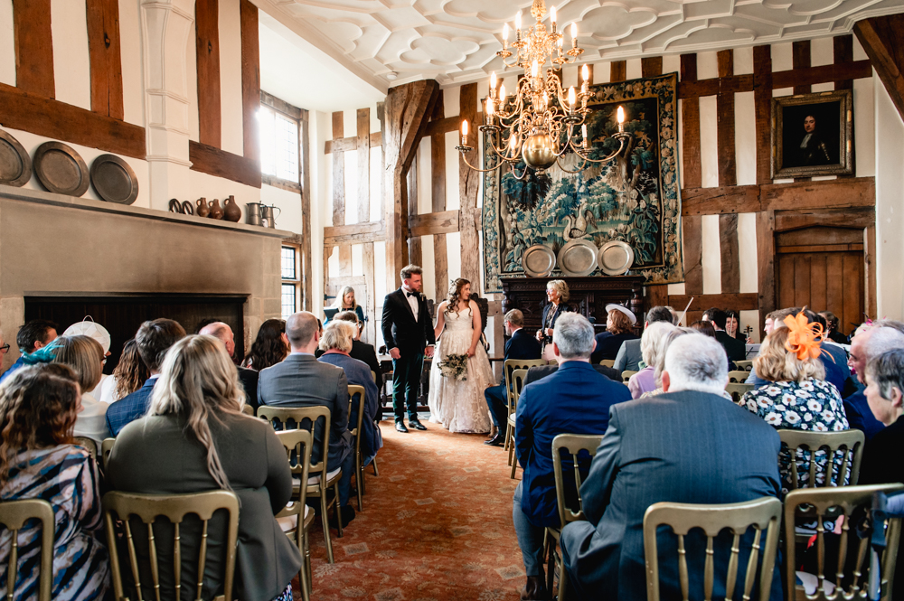 castle wedding ceremony
