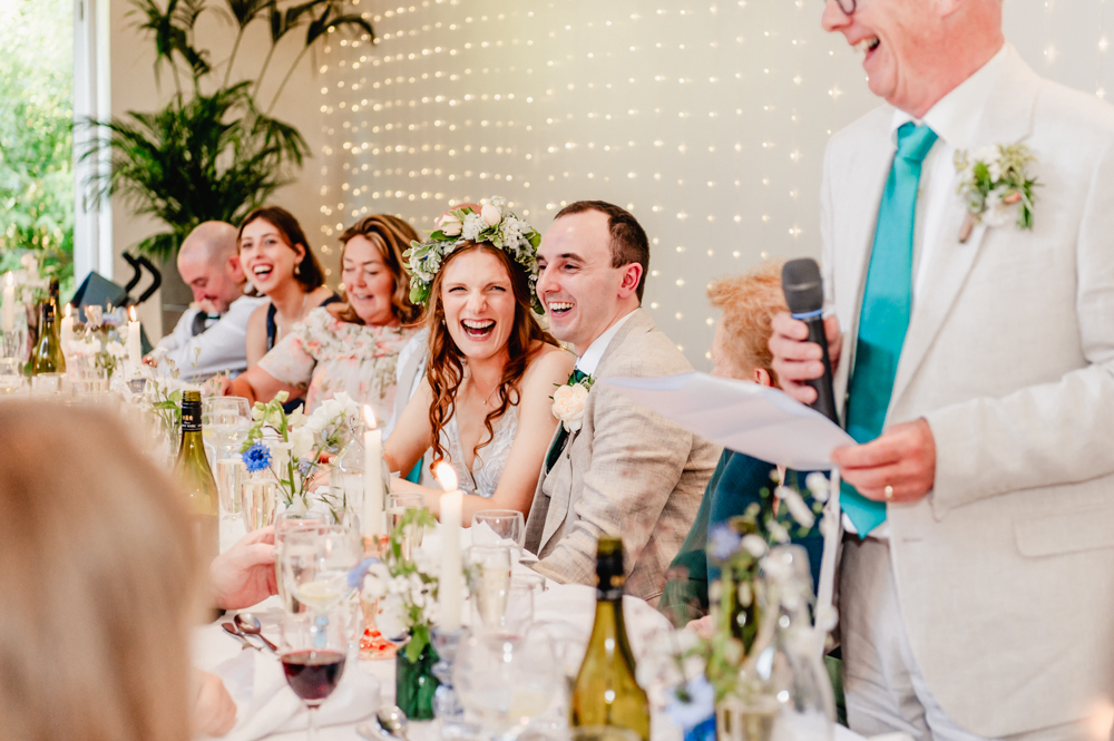 wedding speechas reactions