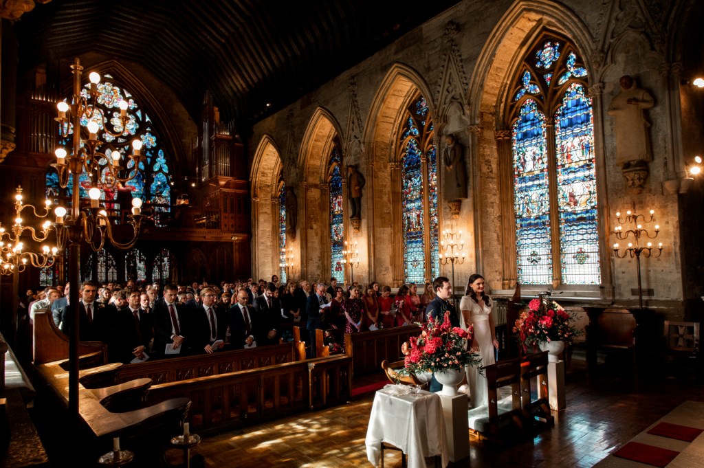 london city church wedding
