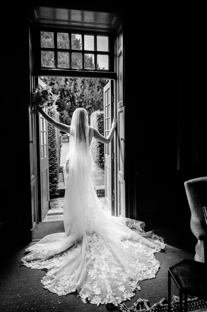 dramatic bridal dress