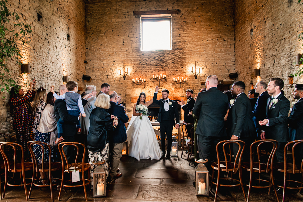 wedding ceremony cripps barn