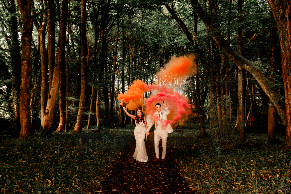 wedding smoke grenade