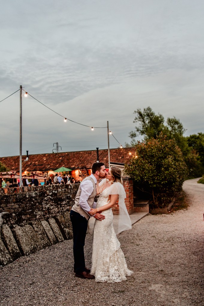 warm romantic wedding photos