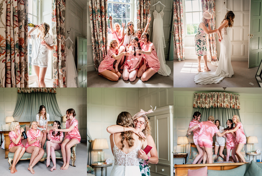 bridesmaids fun photos