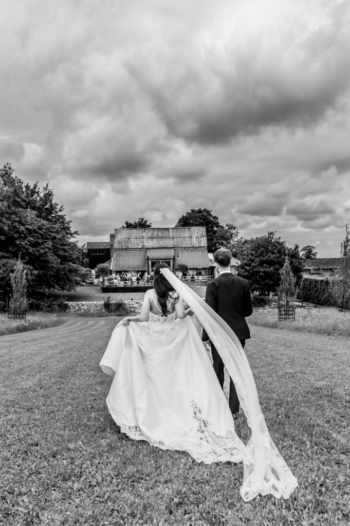 fairytale wedding shot