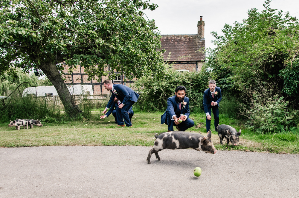 farm wedding rustic