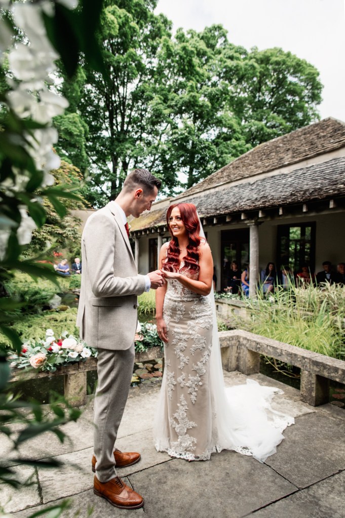 exchange of rings wedding