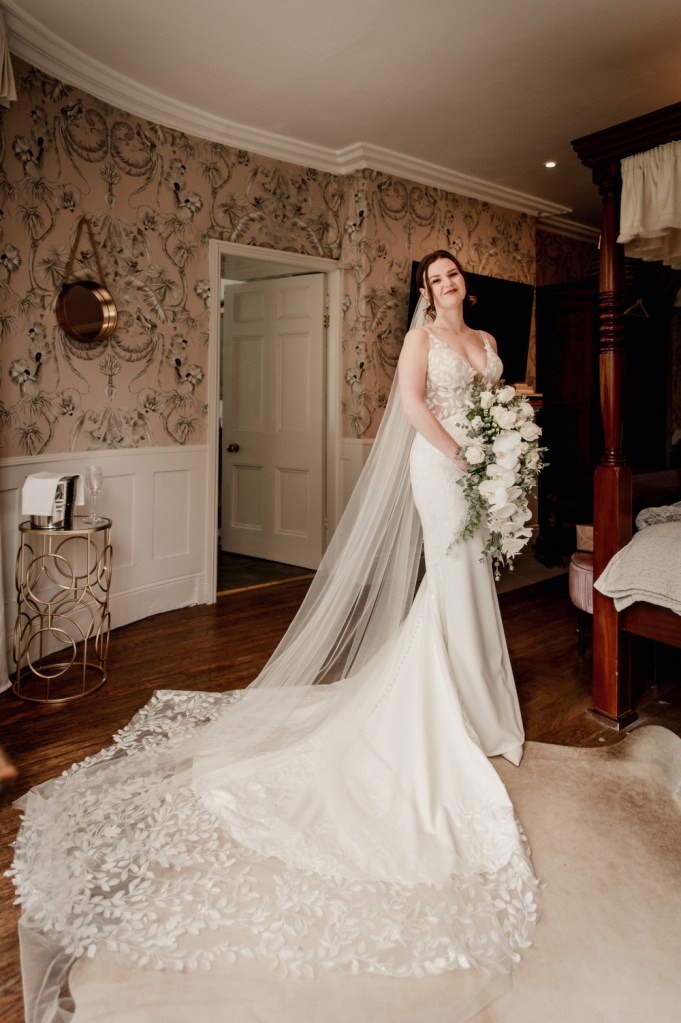 bride elagant room burleigh court hotel