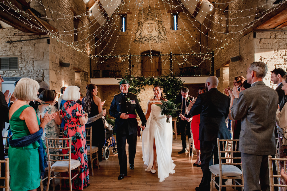 great tythe barn wedding cotswolds