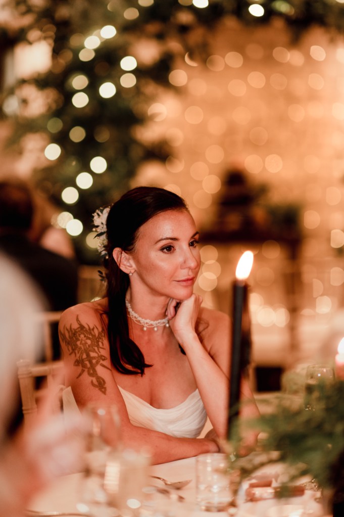 soft glow bride portrait