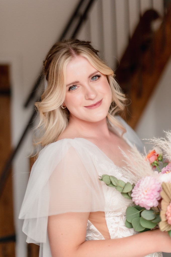 bride romantic dress