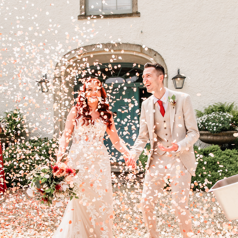 happy colourful wedding photography