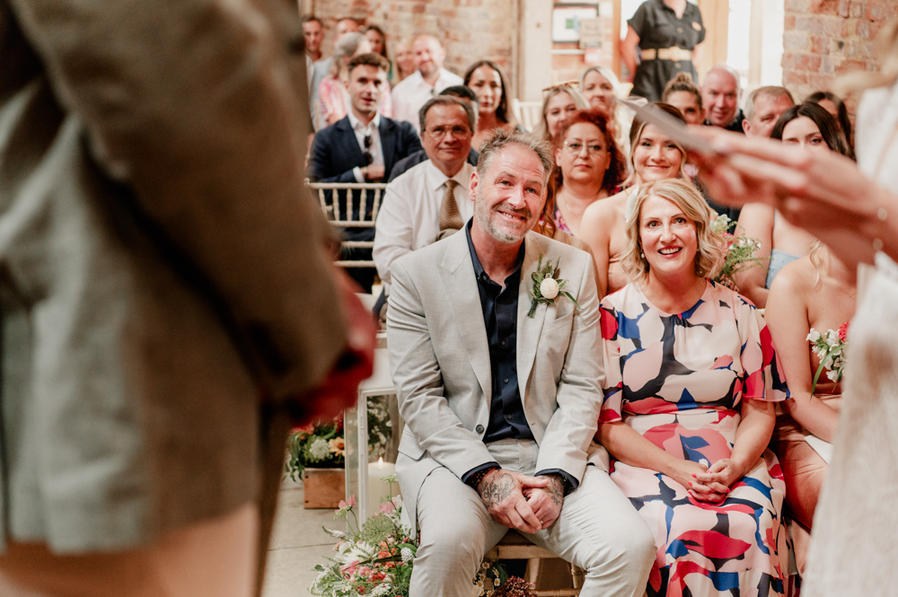 candid wedding moments proud dad