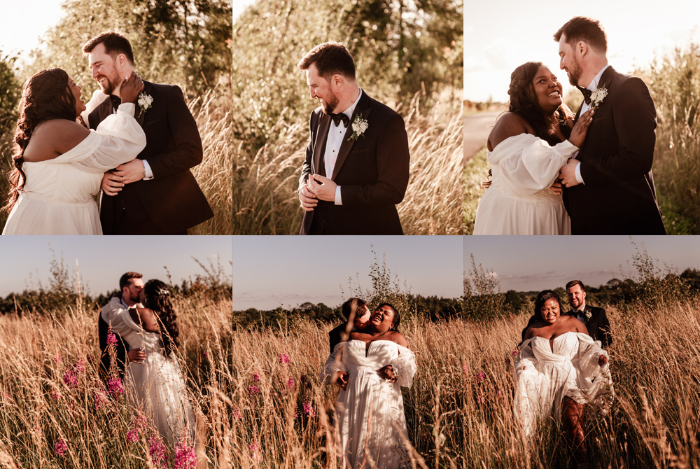 vintage romantic photos bride and groom