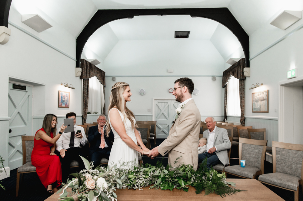 wedding ceremony old victorian school