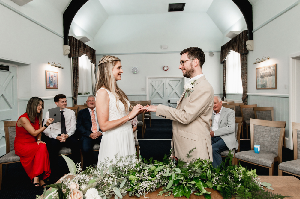 wedding ceremony stroud registry office