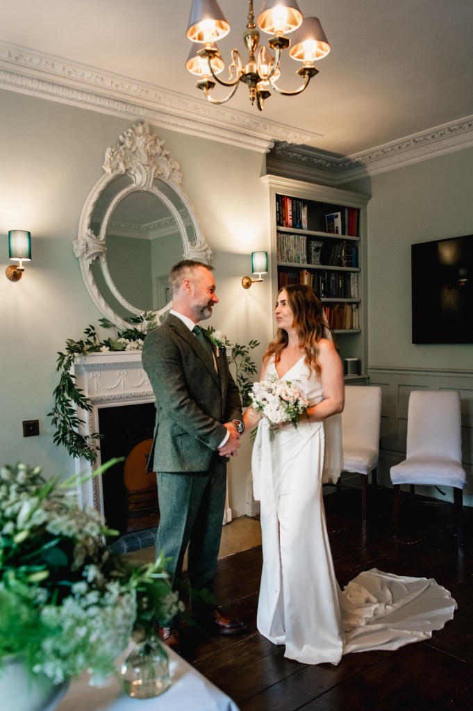 wedding ceremony manor wedding