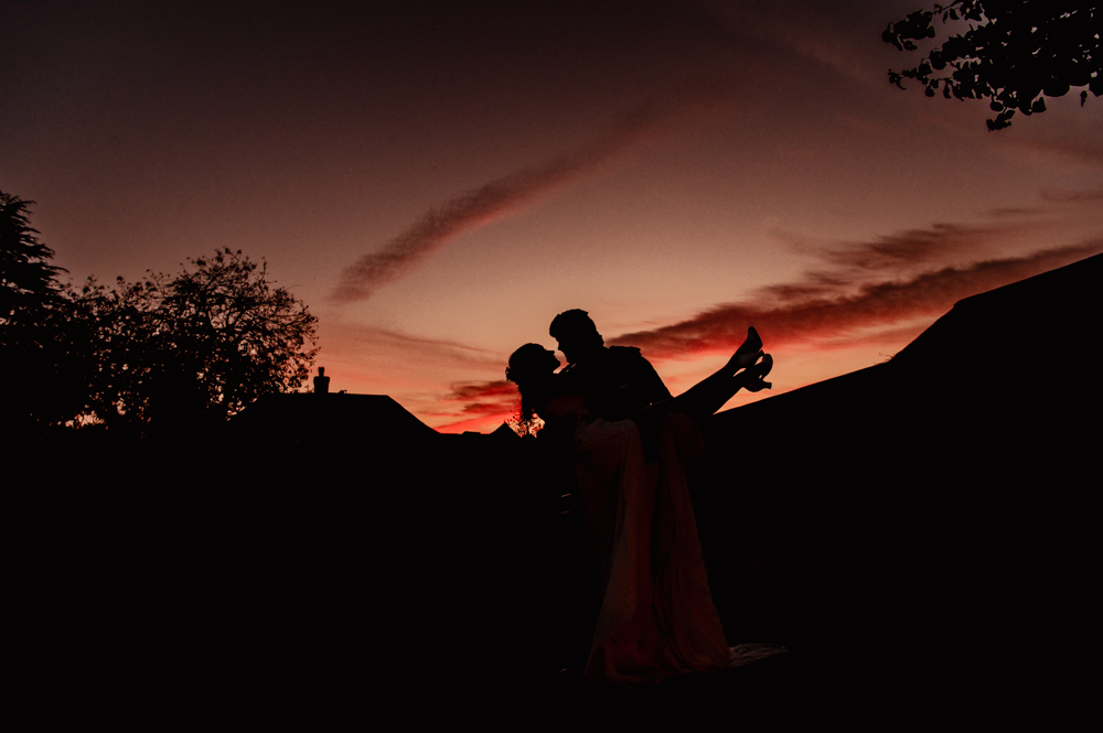 cotswold sunset wedding