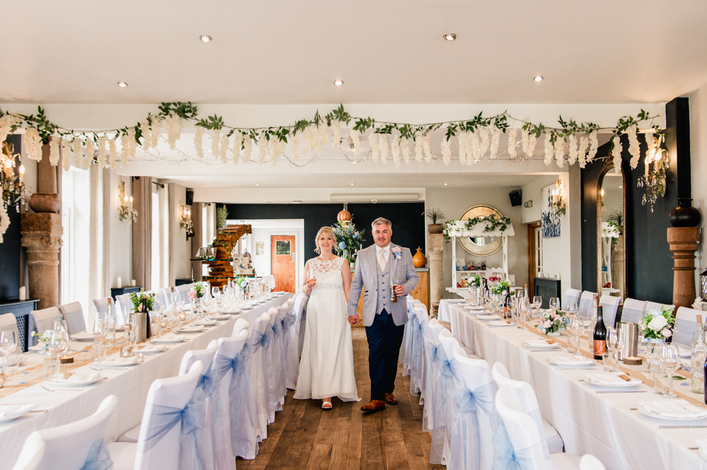 romantic wedding old lodge