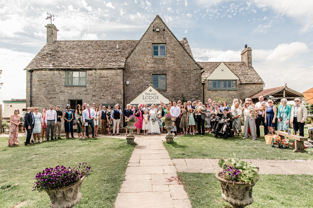 the old lodge minchinhampton wedding