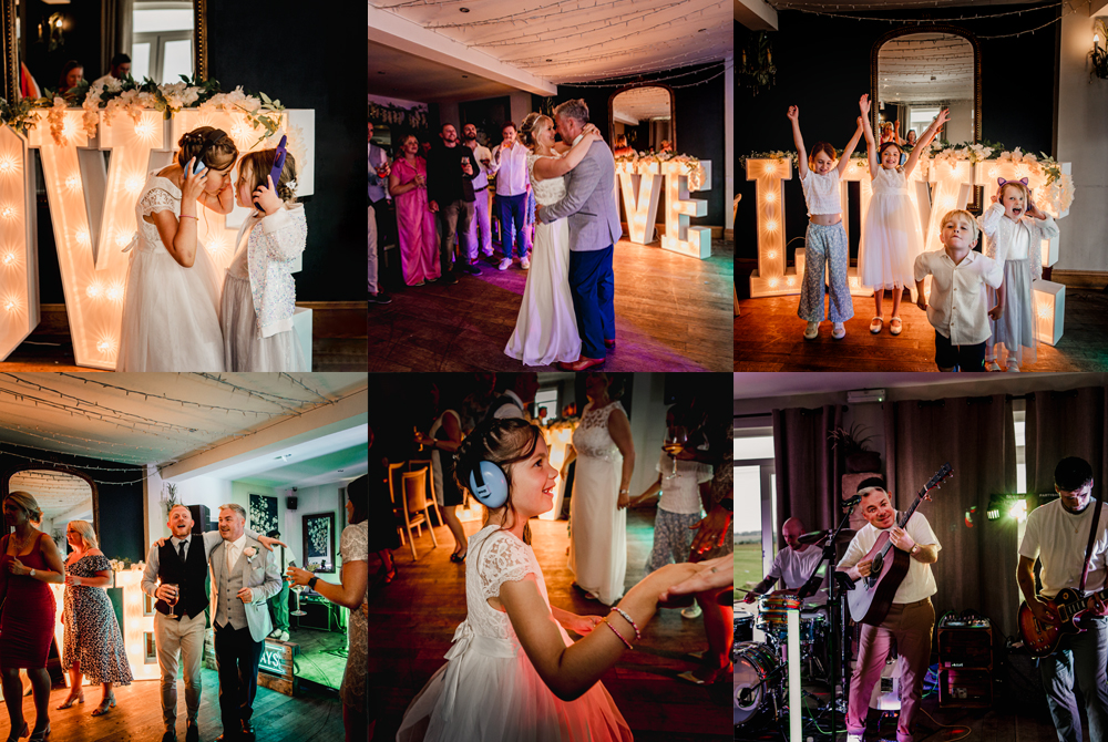 colourful vibrant wedding