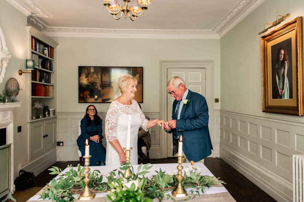 wedding elopement older couple