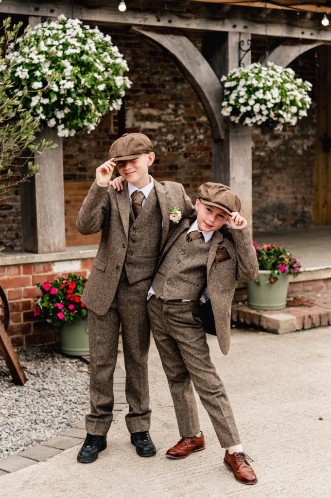 page boys peaky blinders wedding