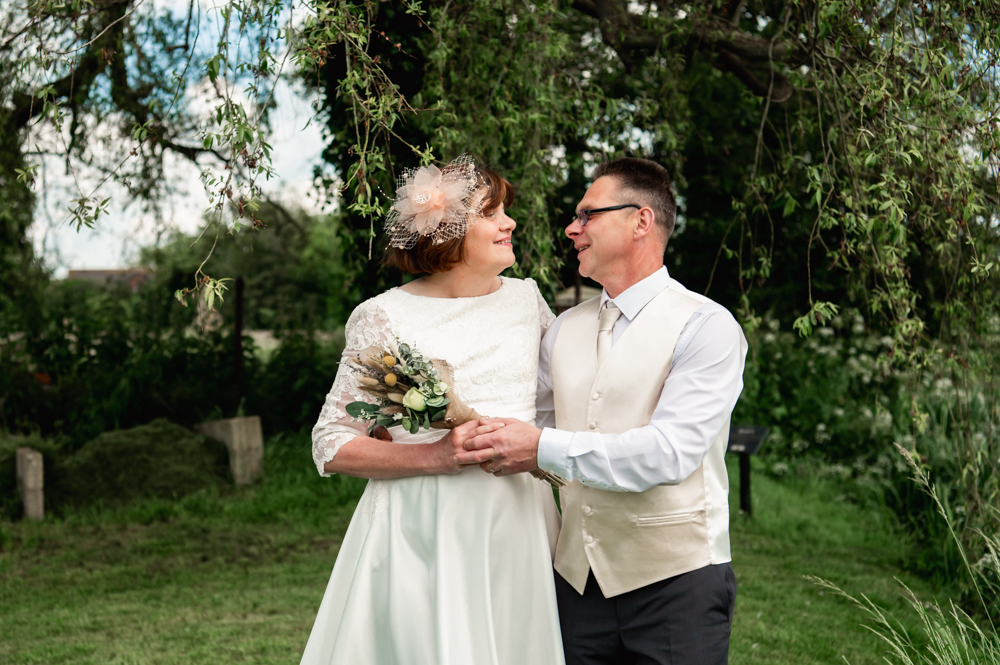 older bride and groom wedding