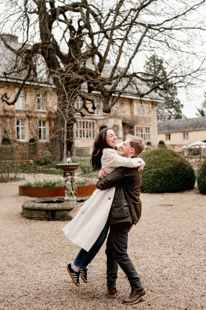 natural engagement photography