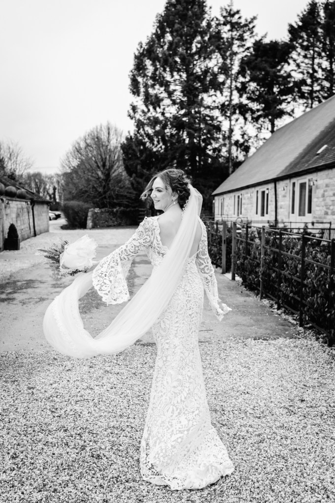 bride elegant lace dress