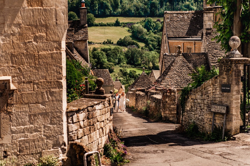 dreamy landscape wedding cotswolds
