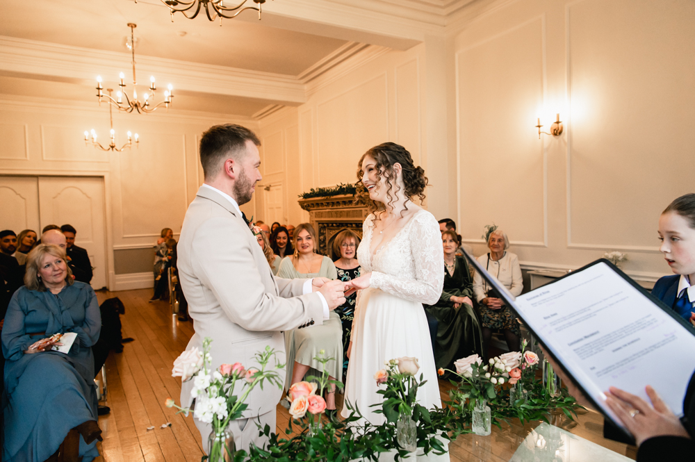 wedding  eastington park gloucestershire