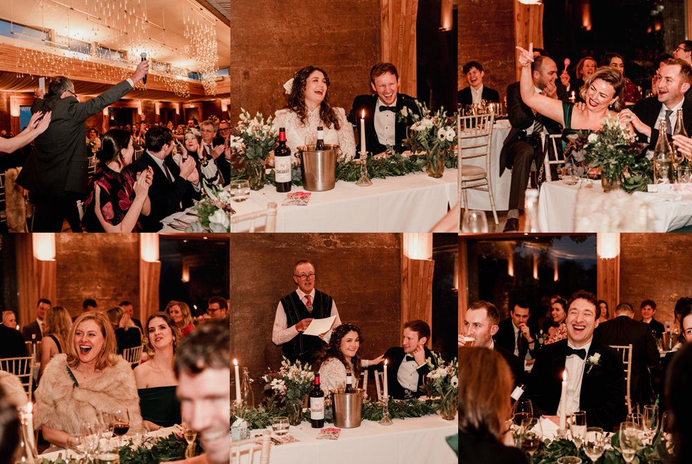 wedding speeches guest reactions elmore court