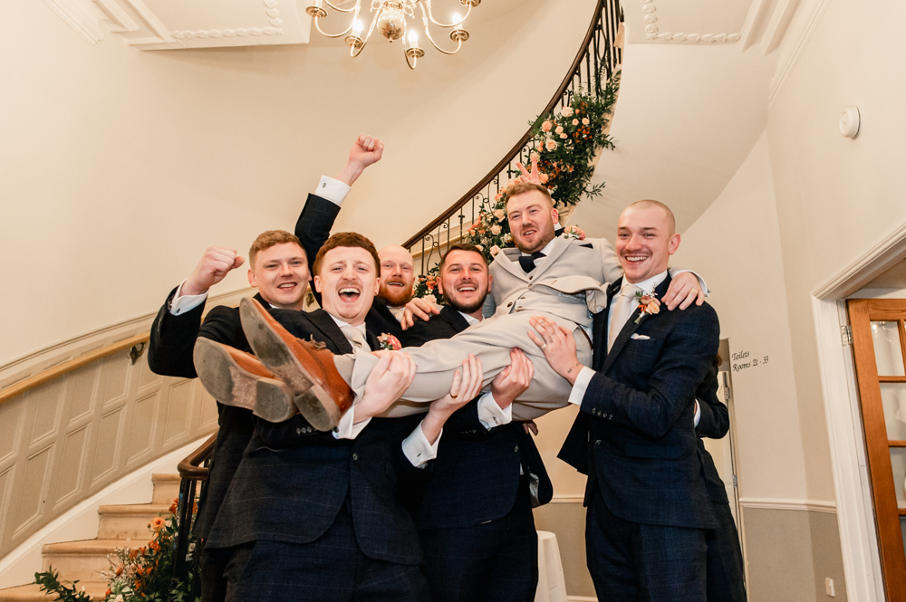 fun wedding photos