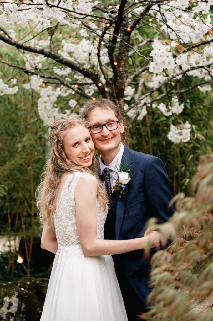 happy couple wedding