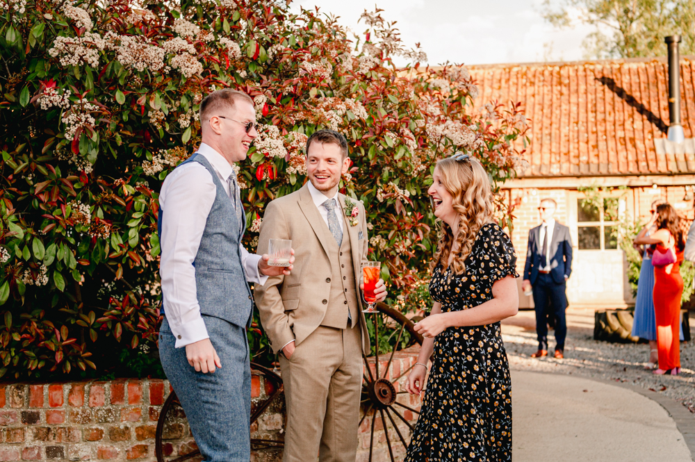 evening reception at milton end barns natural  wedding photography