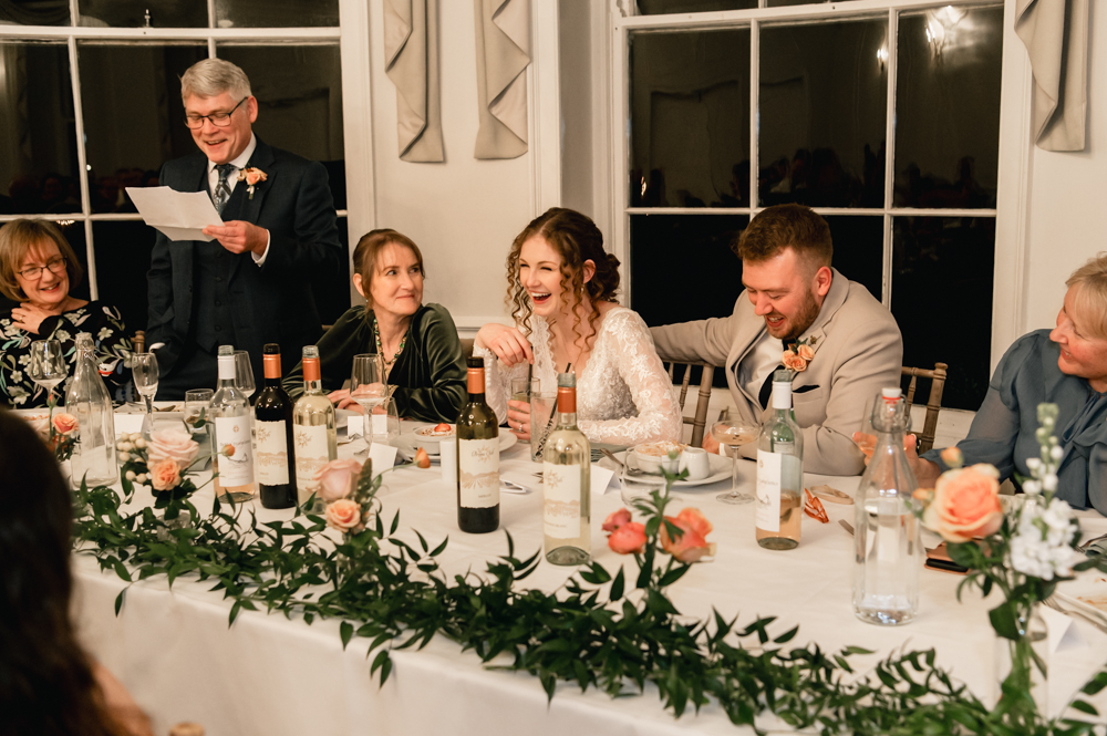 speeches natural wedding photography