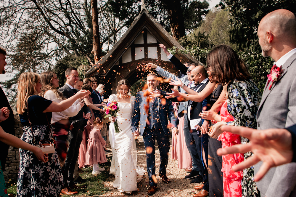confetti owlpen manor cotswolds