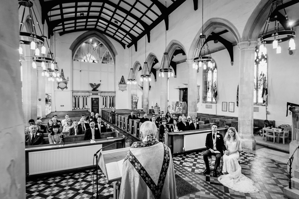 large church cotswolds wedding st marys