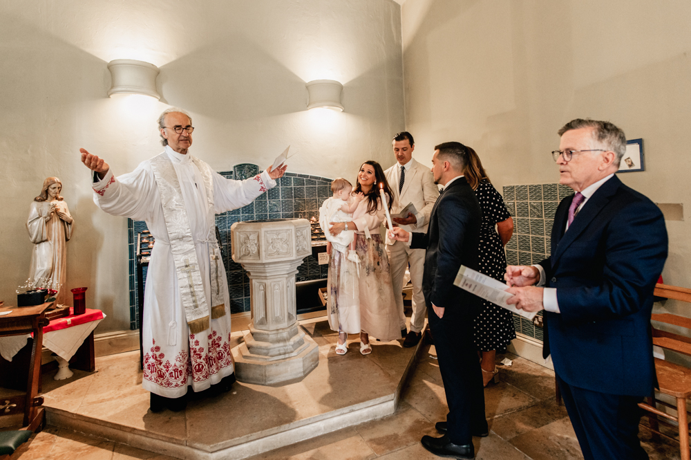 baptism ceremony christening baby cotswolds