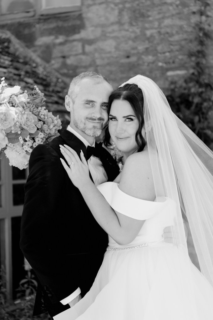 portrait wedding old lodge