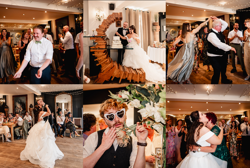 dancing wedding cotswolds