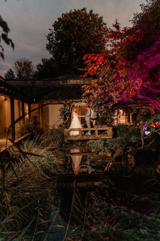 colourful dramatic night shot matara centre cotswolds