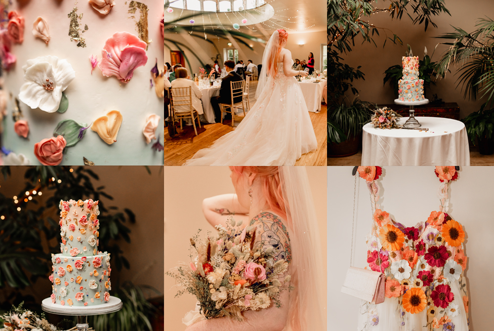 floral wedding cotswolds
