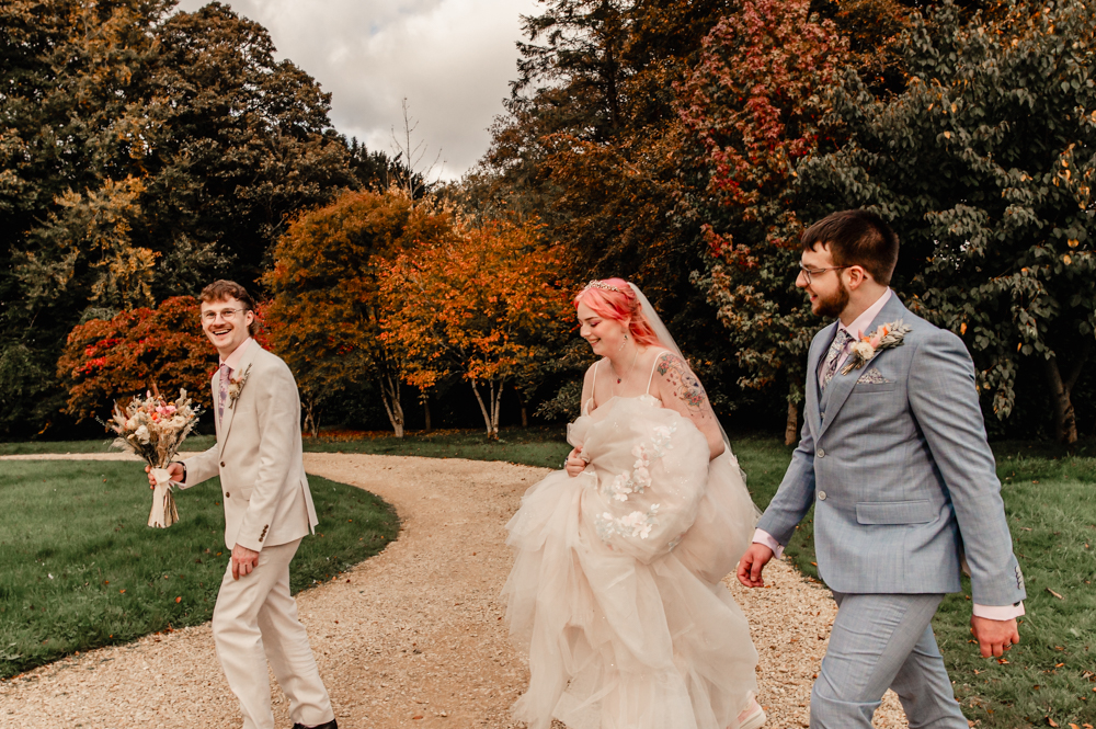 forest wedding  matara centre gloucestershire