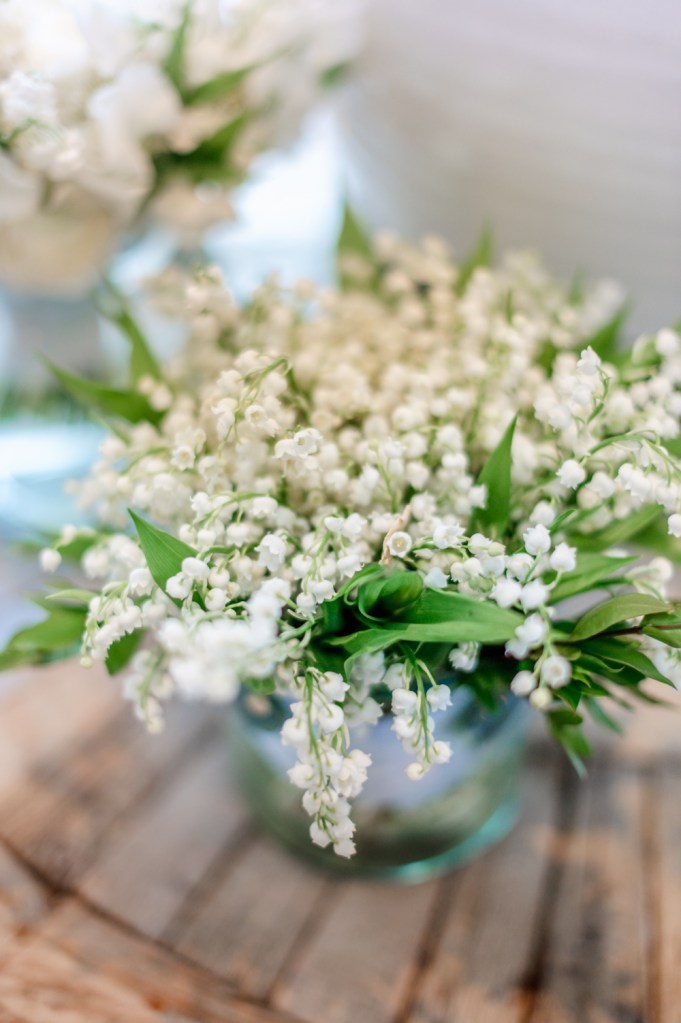 lily of the valley wedding bouquet
