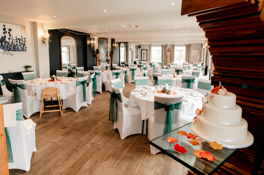 old lodge wedding table settings gloucestershire