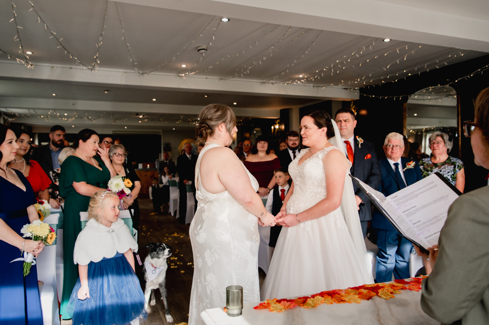 sane sex wedding two brides