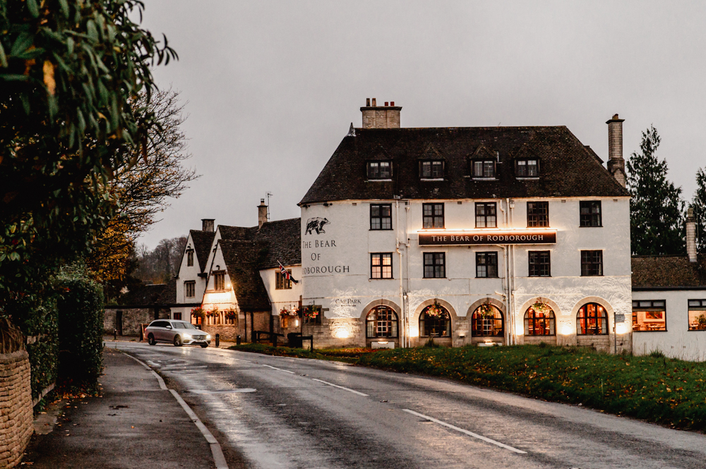 the bear of rodborough hotel stroud wedding